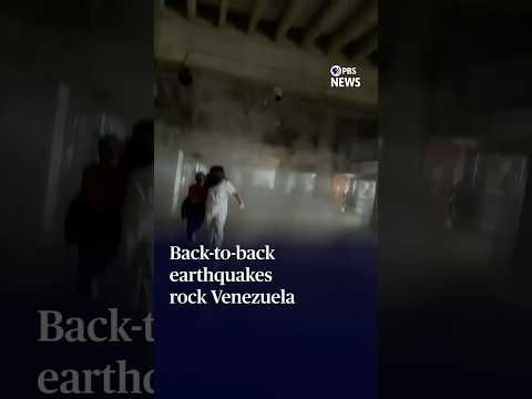 Back-to-back earthquakes rock Venezuela