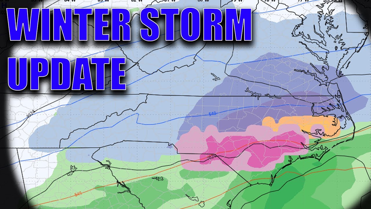 Winter Storm Update! Very Difficult Storm To Figure Out..