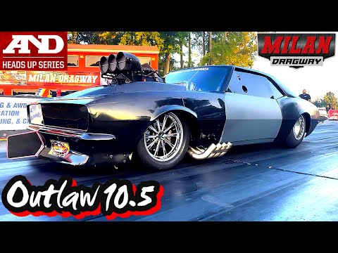 Outlaw 10.5 - August - A&D Heads Up Series - Milan Dragway