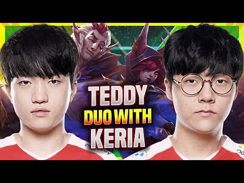 T1 TEDDY DUO WITH T1 KERIA! - T1 Teddy Plays Xayah ADC vs Cassiopeia!