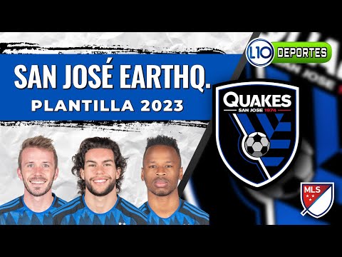 San Jose  Eartquake Plantilla Oficial 2023. Conoce todos los miembros oficiales de la plantilla. MLS