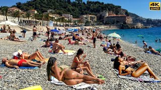 NICE - THE MOST BEAUTIFUL MEDITERRANEAN CITY IN THE SOUTH OF FRANCE - FRENCH RIVIERA IN NOVEMBER