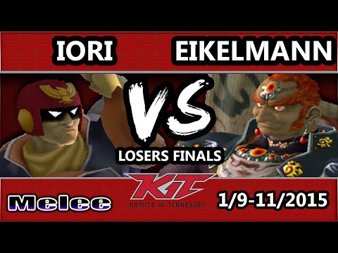 KiT 15 - Iori (Peach, Falcon) Vs. GK | Eikelmann (GanondorF) SSBM Losers Finals - Melee