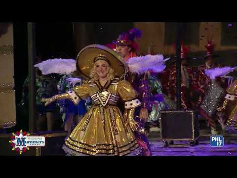 Mummers 2022 Fancy Brigade 08 Golden Crown