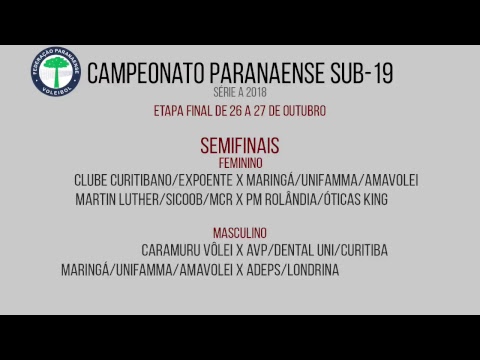 CAMPEONATO PARANAENSE SUB-19 -  Marchal Cândido Rondon x Londrina