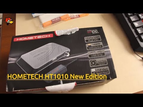 PC Monitörüne Uydu Alıcısı Bağlamak-Hometech HT 1010 New Edition