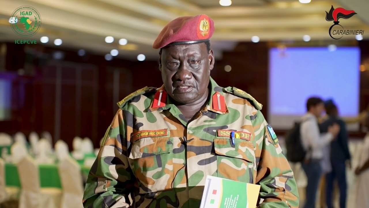 Col  "PSC" Makur Chong, #SouthSudan