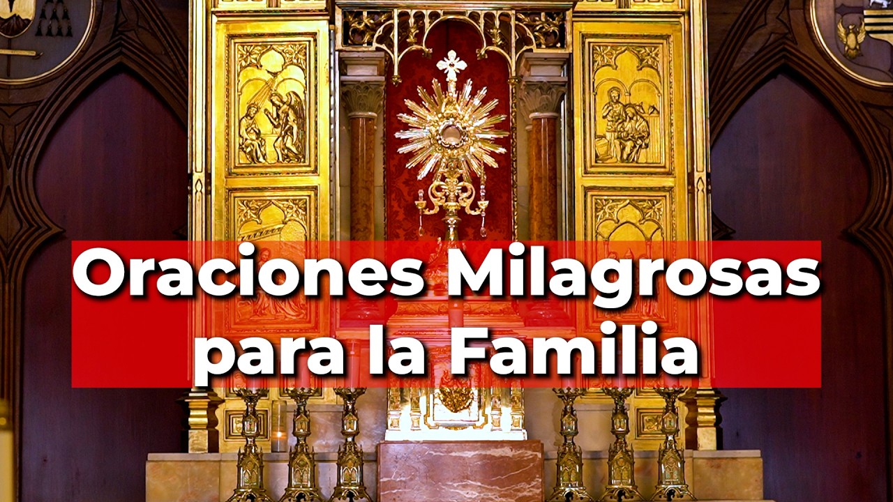 Oración al SAGRADO CORAZÓN de JESÚS para Pedir Gracia y Milagros para la Familia - Alimento de Fe