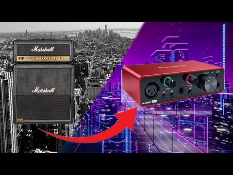 Interfejs Audio vs Wzmacniacz Gitarowy