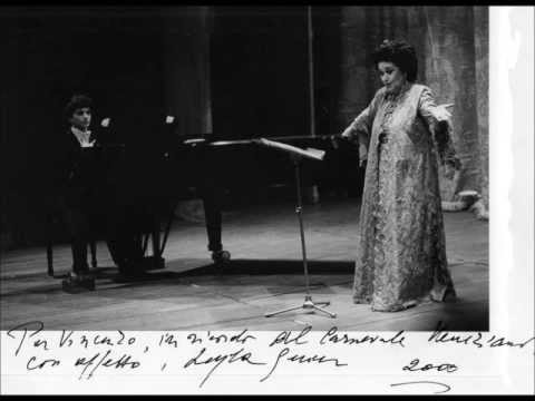 Leyla Gencer - "Caro oggetto" - Théâtre de l'Athénée, Paris 05.10.1981
