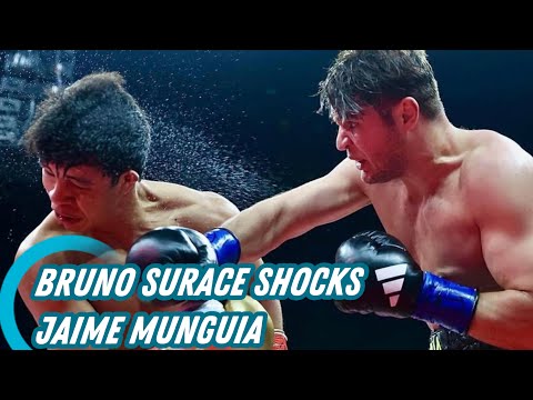 Bruno Surace Shocks Jaime Munguia with Sixth-Round KO in Tijuana!