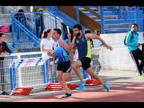 Relais 4x100m JUM - Championnats régionaux Cadets Juniors , MONTGERON