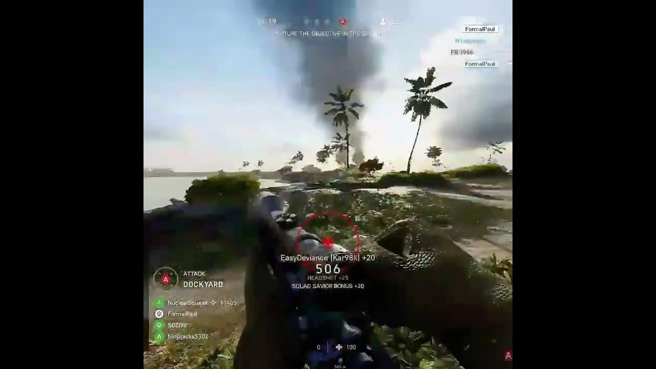 Battlefield 5 Sniping at its Finest #shorts