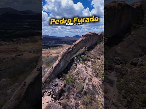 PEDRA FURADA - Venturosa- Pernambuco #pernambuco #drone #turismoPernambuco #venturosa