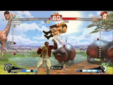 whitedoong2 [Dudley] vs Wally ManQ [Cammy] SSF4 Japanese Online Ranked Matches - TRUE-HD