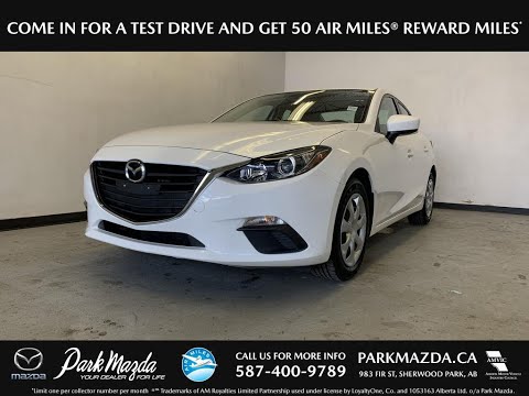 WHITE 2015 Mazda Mazda3  Review   - Park Mazda
