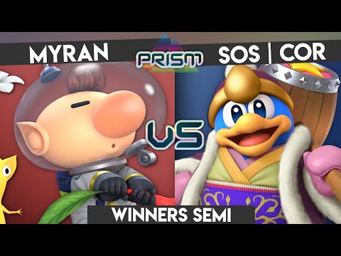 PRISM 206 - Myran (Olimar) vs. SOS | Cor (King Dedede) - Winners Semi - Smash Ultimate Singles