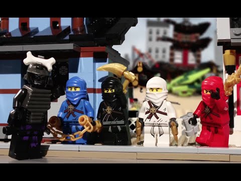 How the Ninja Defeated the Great Devourer - LEGO Ninjago - Stop Motion