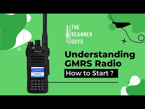 Understanding GMRS Radio | How to start?