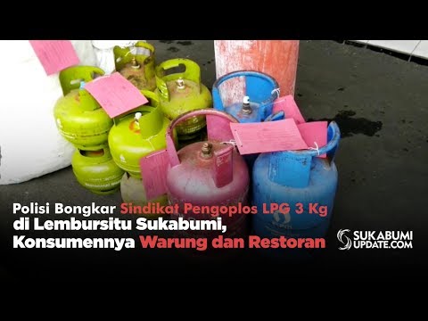 Video: Aksi Sindikat Oplos LPG 3 Kg di Sukabumi Terbongkar!