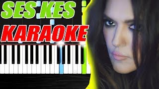 Emrah Karaduman - Ses Kes feat. Demet Akalın - Karaoke - Piano by VN