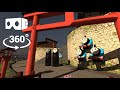 4K VR 360 Ghibli Studio Mood Video And Scary Face Of Thomas The Tank Engine