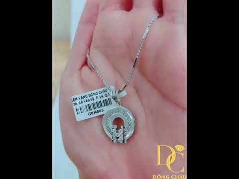 Mặt dây chuyền vàng ý gbm005
