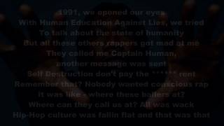 KRS ONE - HipHop Knowledge (Lyrics)