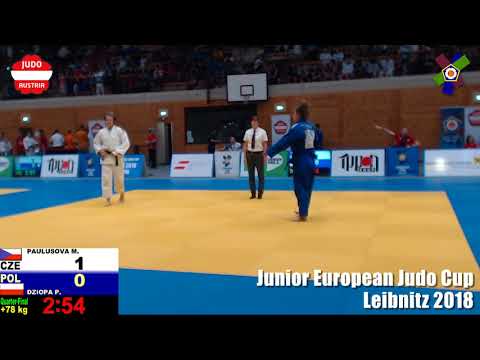 +78 kg Quarter-Final - PAULUSOVA, Marketa (CZE) vs. DZIOPA, Paulina (POL)