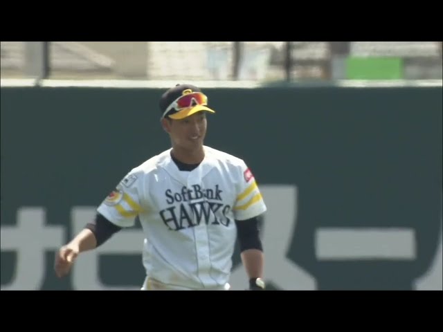 【2軍練習試合】ホークス・古澤 見事なジャンピングキャッチ!! 2020/3/21 H-C(ファーム練習試合)