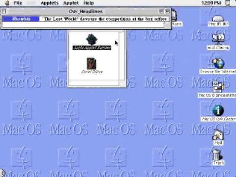 Mac OS 8 Demo CD Videos - Java