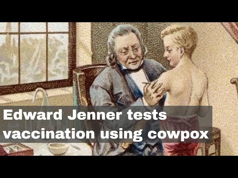 , title : '14 Mei 1796: Edward Jenner menguji vaksinasi terhadap penyakit cacar menggunakan infeksi cacar sapi'