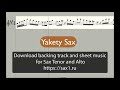 Yakety Sax - sheet music for Saxophone Tenor (The Benny Hill Show)