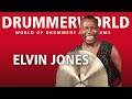 Elvin Jones: JAZZ MACHINE - Ravi Coltrane - #elvinjones  #drummerworld
