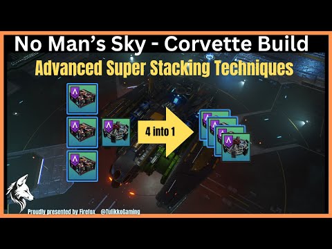 Super Stack Essential Corvette Parts | Corvette Build Tutorial | No Man's Sky.