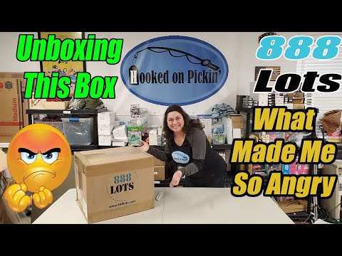 Unboxing 888 Lots Home Decor - What Made me so Angry!? See What I Got! - Online Reselling