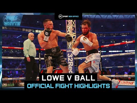 WHAT A FIGHT! | Isaac Lowe v Nick Ball | Fury v Whyte Highlights