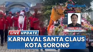Bulan Natal 2025 di Sorong Dimulai dengan Pawai Santa Claus, Wali Kota Tekankan Kasih dan Kedamaian