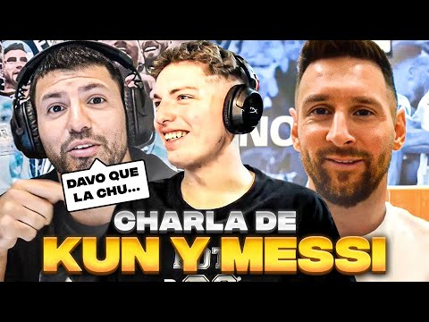 REACCION A LA CHARLA DEL KUN CON MESSI - ME NOMBRAN Y SE RIEN!