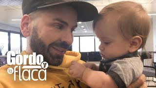 Jomari Goyso dejó ver su lado paternal con el hijo de Carlitos ‘El Productor’ | GyF