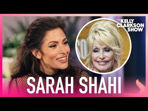 Sarah Shahi's Son Thinks Dolly Parton Is His Godmother