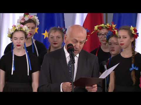 Kacper Płażyński - wręczenie zaświadczenia o wyborze - 24 października 2019 r.