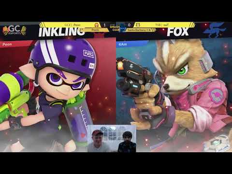 Pink's Spicy Invitational - Pools - Peon (Inkling) vs oaT (Mewtwo, Fox)