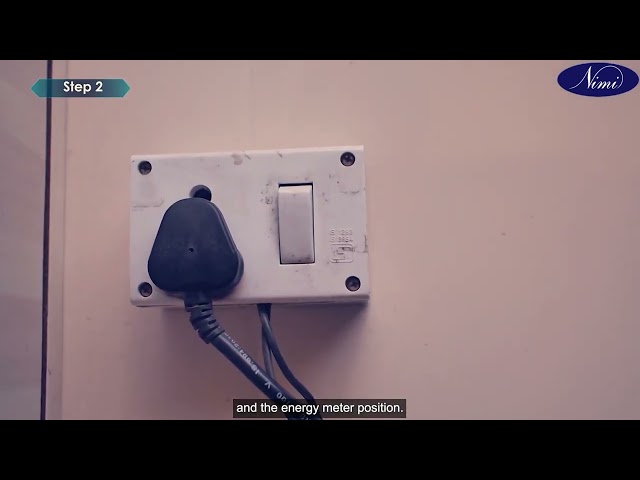 Install an inverter with battery connect in Domestic wiring for operation