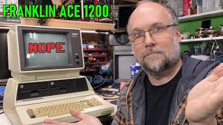 The Franklin Ace 1200 was a semi-legal Apple II clone #repair