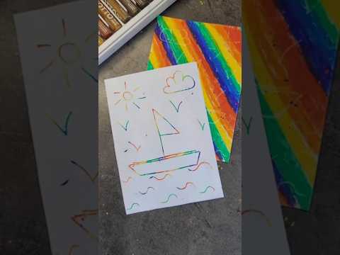 Tuto papier transfert coloré #activiteenfant #activitemanuelle #craftideas #tuto #diy #maman #deco