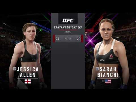 UFC 2 Full Fight Career Mode Female 001