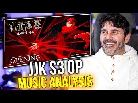 MUSIC DIRECTOR REACTS | JUJUTSU KAISEN - Season 3 OPENING