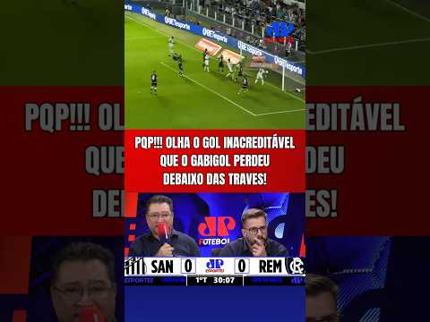 MEU DEUS!!! O GABIGOL PERDEU O GOL MAIS INACREDITÁVEL DO ANO??? OLHA ESSE LANCE EM SANTOS X REMO!