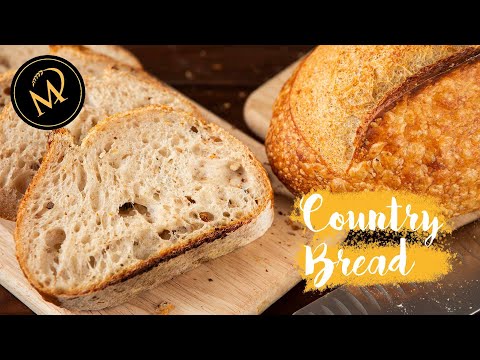 Amerikas bekanntestes Sauerteigbrot - Country Bread Rezept zum selber backen